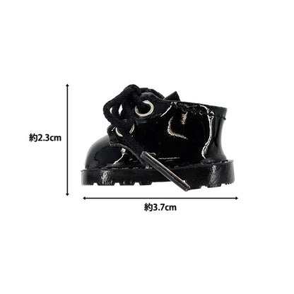 ぬいぐるみ衣装 『mpa レースアップシューズ Mサイズ ブラック MPA-123D』