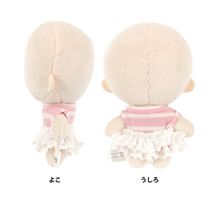 Stuffed toy costume "mpa select border and frill skirt S size pink MPA-147C"