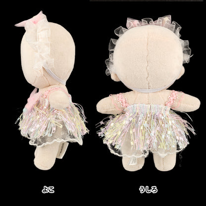 Disfraz de peluche "mpa select dress set talla M rosa pastel MPA-136"