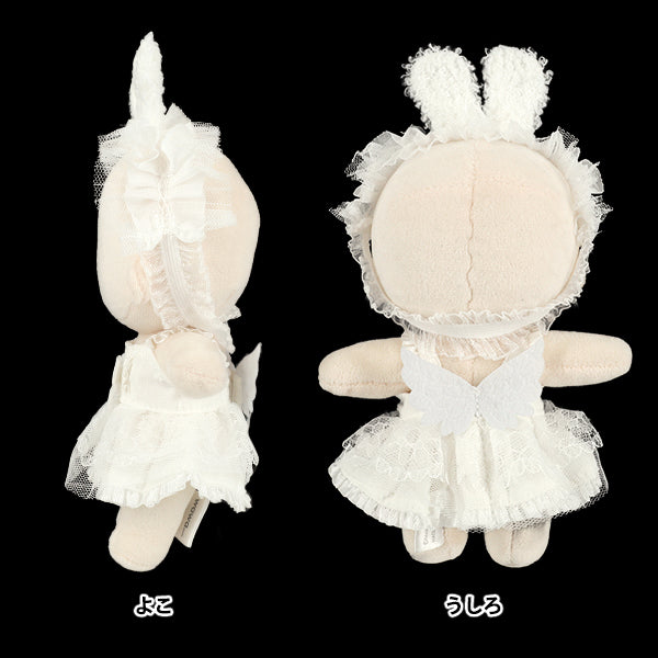 布制玩具服装“mpa select 连衣裙组合 M 尺寸兔耳朵白 MPA-138 ”