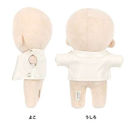 ぬいぐるみ衣装 『mpa ライダースジャケット Lサイズ 白 MPA-158A-L』