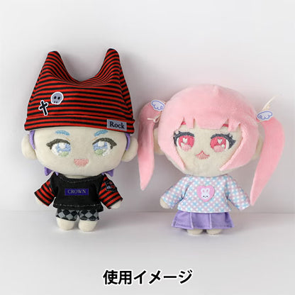 handicraft parts "Decora Doll Nuno Petit StickerPatch Emblem DDNW-06”