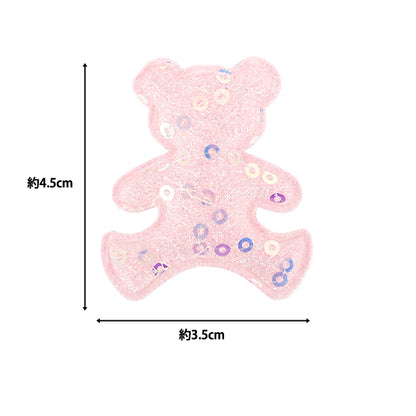 Handwerksteile "FangirlingDekorationsteile Pailletten tragen rosa 10-5508"
