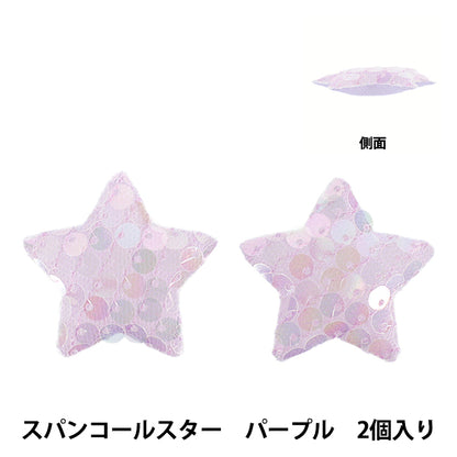 Parti artigianali "FangirlingParti di decorazione stella paillettes viola 10-5502"