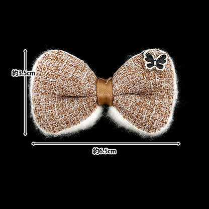 Craft parts "FangirlingDecoration parts Tweed Ribbon Brown 10-5521"