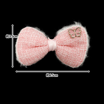 Craft parts "FangirlingDecoration parts Tweed Ribbon Dark pink 10-5523"