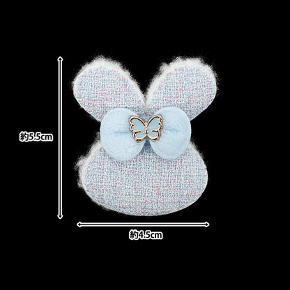 Handwerksteile "FangirlingDekorationsteile Tweed Kaninchenblau 10-5526"