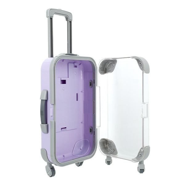 玩具 『ミニチュアスーツケース Lサイズ ラベンダー MSC-L-LAV』