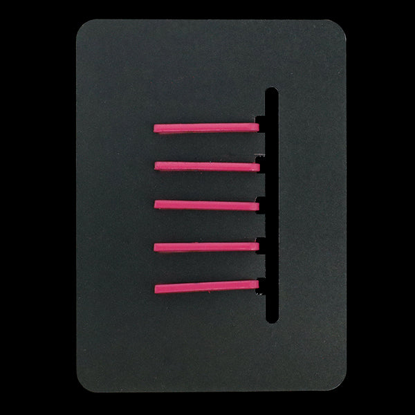 ملابس فخمة "ميني دبوس الشعر الوردي الداكن MHP15-DPK"