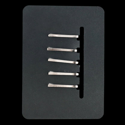 Plüschkleidung "Mini Haarnadel Silber MHP15-SL""