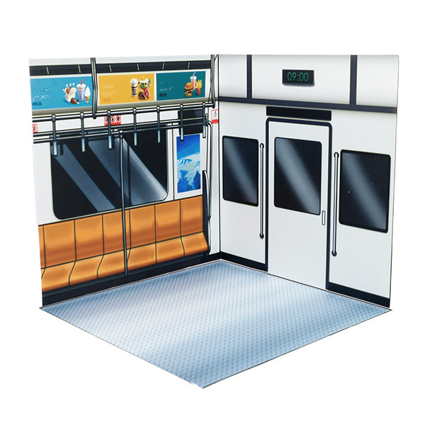 撮影背景 『ぬい用ステージ 電車 NS-train』