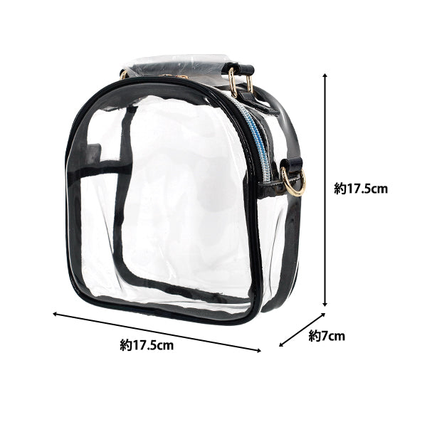 حقيبة "حقيبة كتف مخيطة باللون الأسود NSI-4BK""