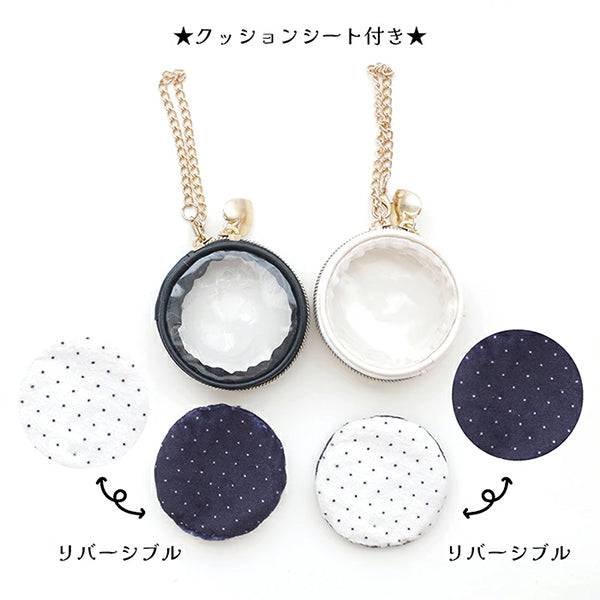 Bolsa "Round Clear Pouch Black RM-8352"