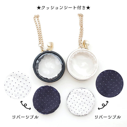 Bolsa "Round Clear Pouch Black RM-8352"