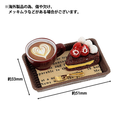Miniaturhandwerk "Oshi Style Collection Kuchen und Kaffee YOSK-53"