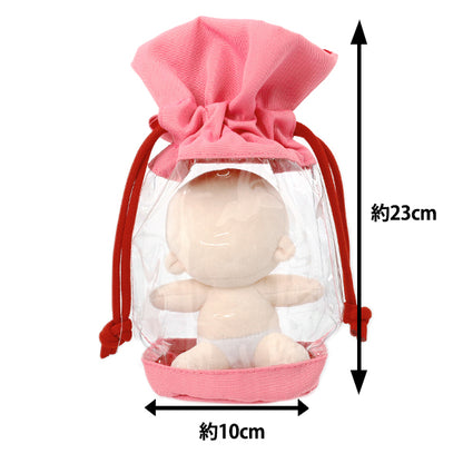 가방 “Oshi Drawstring Bag Pink YOKC-04"