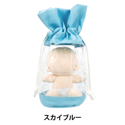 Bag “Oshi Drawstring Purse Sky Blue YOKC-06"