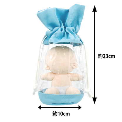 Bag “Oshi Drawstring Purse Sky Blue YOKC-06"