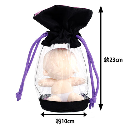 가방 “Oshi Drawstring Bag Black YOKC-10"