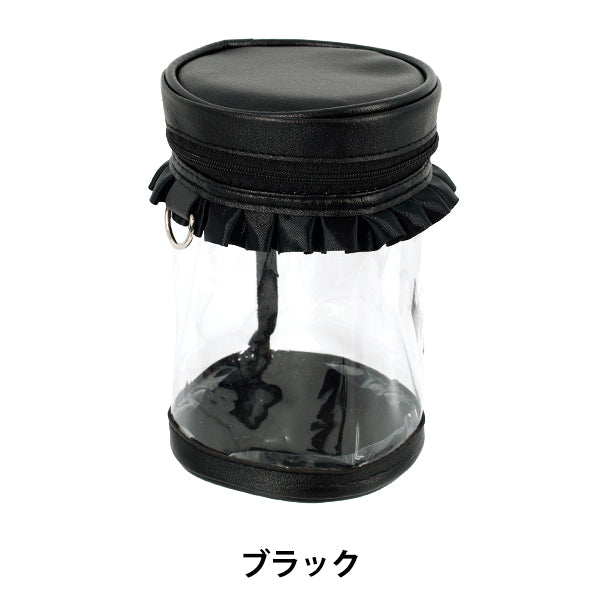 حقيبة "حقيبة أسطوانية مكشكشة سوداء" أميفا أميفا