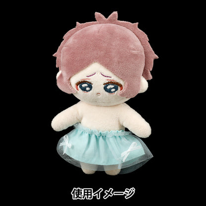 Costume en peluche "Jupe de poupée m taille bleue 25-028"