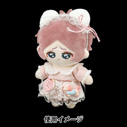 Costume de peluche "Ensemble haut et bas de poupée taille M rose 25-029"