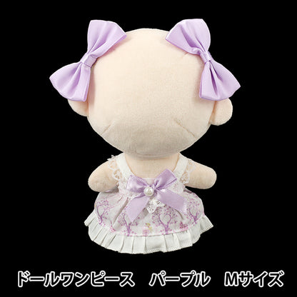 Costume en peluche "Robe de poupée m taille violette 25-033"