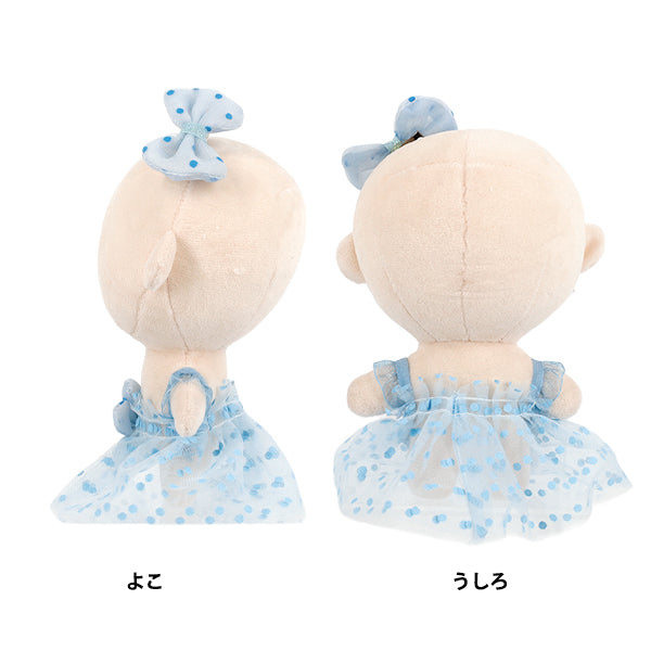ぬいぐるみ衣装 『ワンピースセット サックス Mサイズ 25-037』