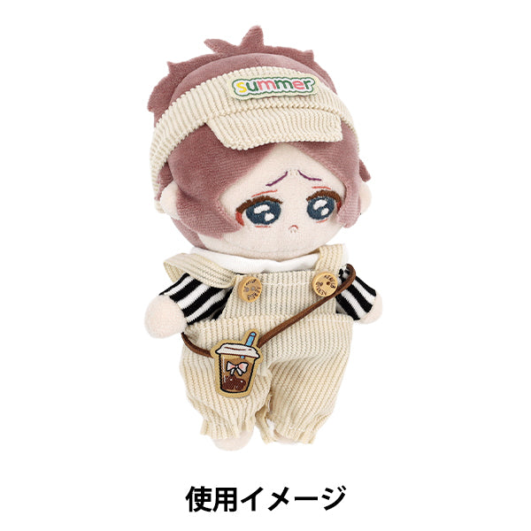 ぬいぐるみ衣装 『サロペット Mサイズ ストライプ 26-024』