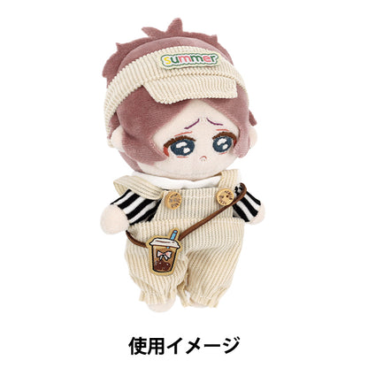 ぬいぐるみ衣装 『サロペット Mサイズ ストライプ 26-024』