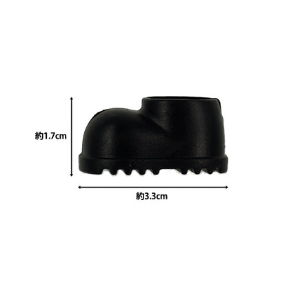 Plüschkostüm „Oshi Style Collection Schuhe Schwarz YOSK-03-A“"