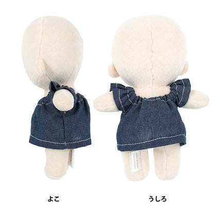 ぬいぐるみ衣装 『推しぬいアイテム ブラウス デニムネイビー Mサイズ YOSK-13-A』