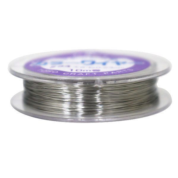 BeadsWire "Stainless steel Color Wire#34 (0.23mm) 10 volumes Silver" toho Beads Toho Beads