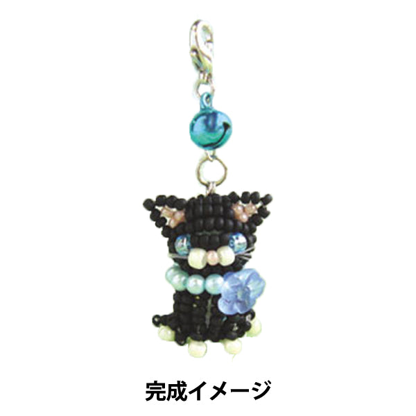ビーズキット 『猫モチーフキット 子猫ちゃんツインズ (サファイア) No
