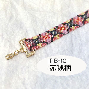 CuentasKit "Kyoto Nishijin Pattern Stitch Breath Breath Red Pattern PB-10" Hobbix Kyoto / Nishijin Hobix