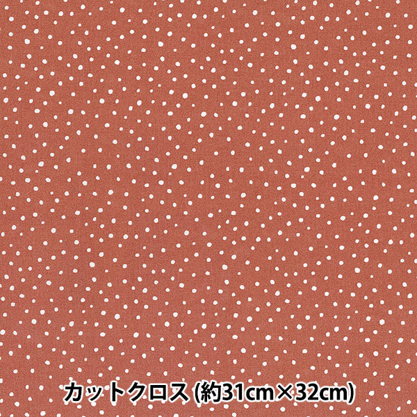 Tissu "Dot MiniTissu coupé Radish rose environ 31 cm x 32 cm LCDF-02MC-RDP" KIYOHARA