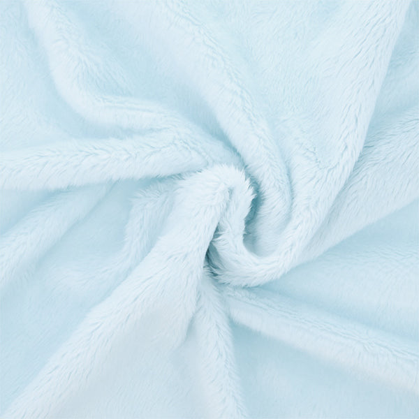 천・원단 "바느질 천 5mm 보아 약 70cm x 30cm 베이비 블루 NUIF-04C" KIYOHARA