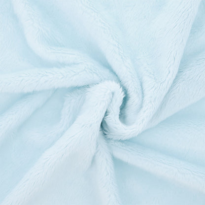 천・원단 "바느질 천 5mm 보아 약 70cm x 30cm 베이비 블루 NUIF-04C" KIYOHARA