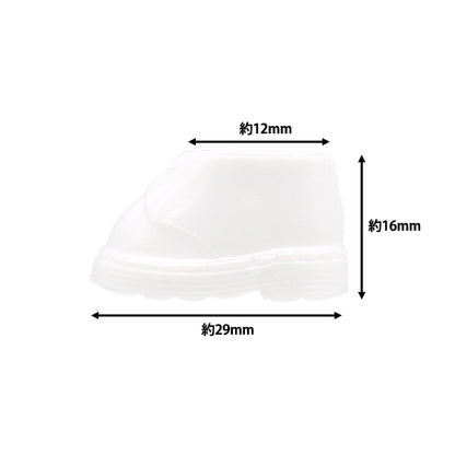 박제 장난감 옷 "Nishu Shoes UK Boots White S Size Nuih-05"
