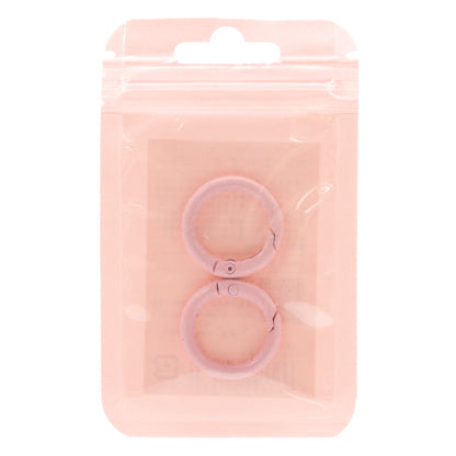 Handicraft hardware "Color Carabiner Small 2 pieces Pink OSH-11" KIYOHARA