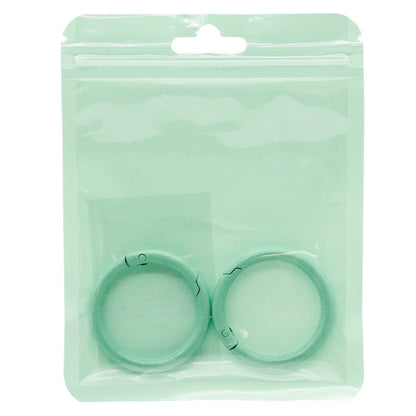 手工艺金属配件“彩色卡拉比纳大2个绿色OSH-10”" KIYOHARA