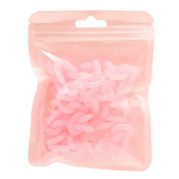 수예금속 피팅 "컬러 체인 길이 65cm 핑크 OSH-09" KIYOHARA