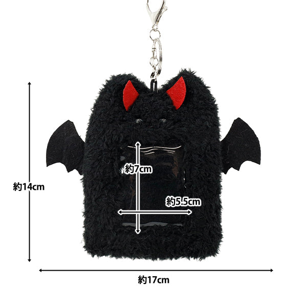 N.Flying エヌフラ チャ フン トレカケース トレカ ねこ 먐 生活雑貨 『もこもこトレカケース ねこ悪魔 YTC2501-08』 – Yuzawaya