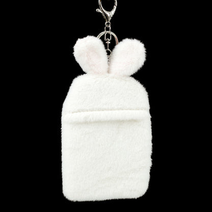 生活雑貨 『もこもこトレカケース うさぎ 白 YTC2501-12』