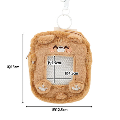 生活雑貨 『もこもこトレカケースポーチ くま YTC2501-31』