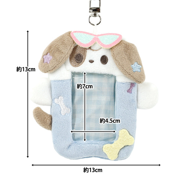 生活雑貨 『もこもこトレカケース いぬ YTC2501-37』