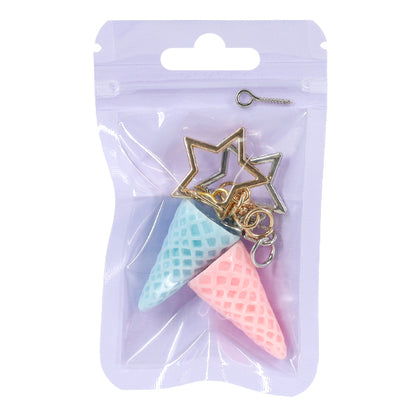 Cremige Tonteile "Deco Peitsche Süßigkeiten Schlüsselbund weiches Eis 1 DW-27" KIYOHARA