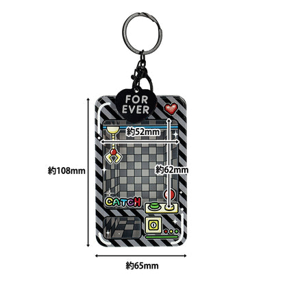 Articoli per la casa "Custodia per carte collezionabili in acrilico Retro UFO Catcher Nero YTC2503-09"