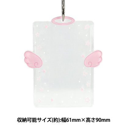 Household goods "Acrylic trading card case angel pink YTC2503-18”