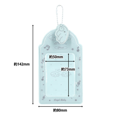 Household goods "Trading card case angel dot light blue YTC2503-20”